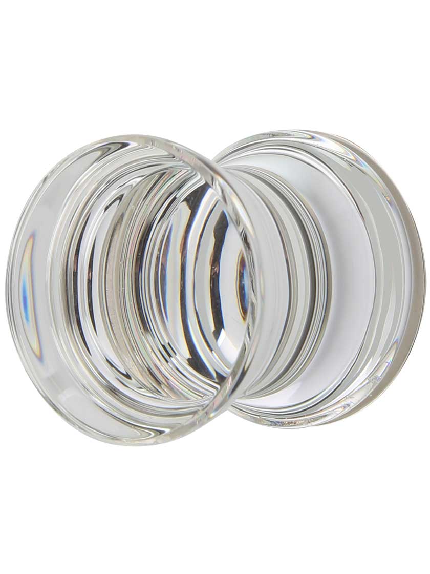 City Lights Concave Glass Knob - 1 1/8" Diameter